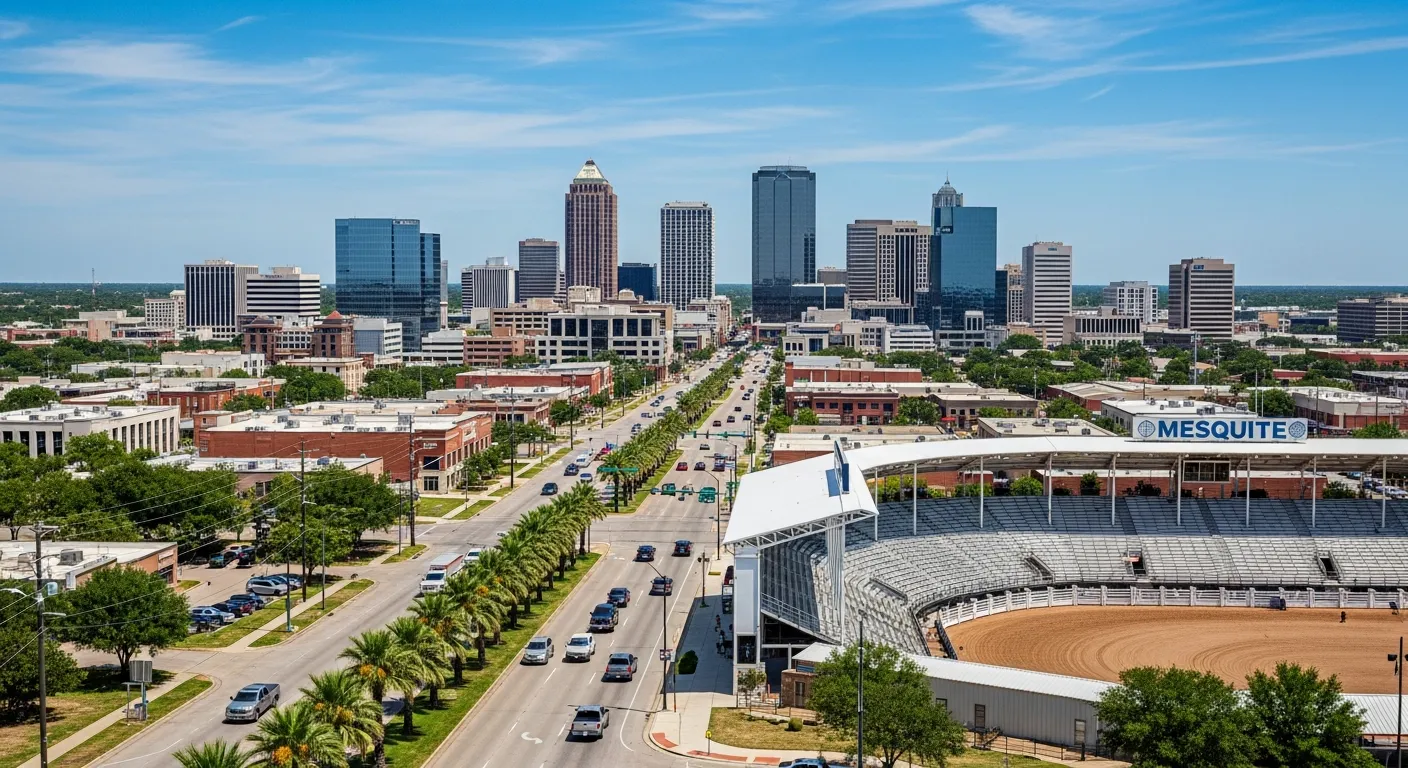 Mesquite, TX iconic landmark