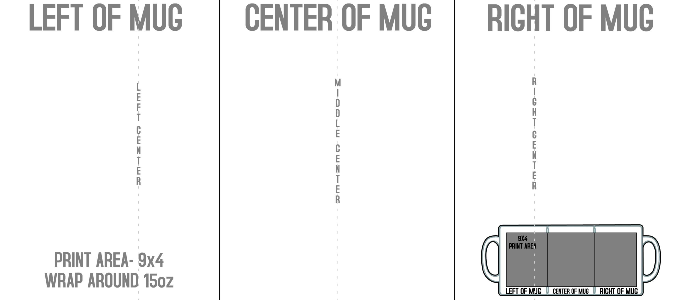 Printable 11 Oz Mug Sublimation Template Size