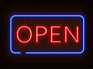 bigstock Neon Open Sign Light Vector Is 264782473