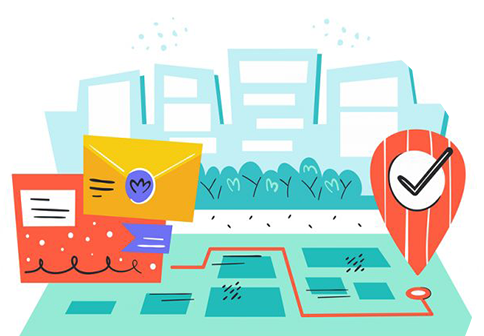 EDDM (Every Door Direct Mail) & How It Works 1 mail postcard img