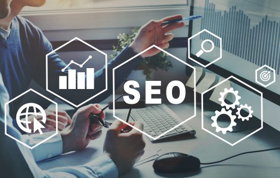 SEO Search Engine Optimization concept, ranking traffic on websi
