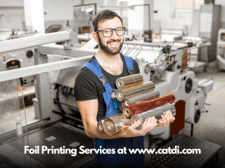 Foil Printing Services at www.catdi.com