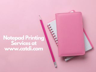 Notepad Printing Services at www.catdi.com