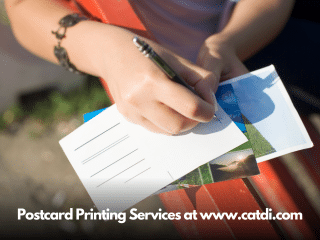Postcard printing services at www.catdi.com