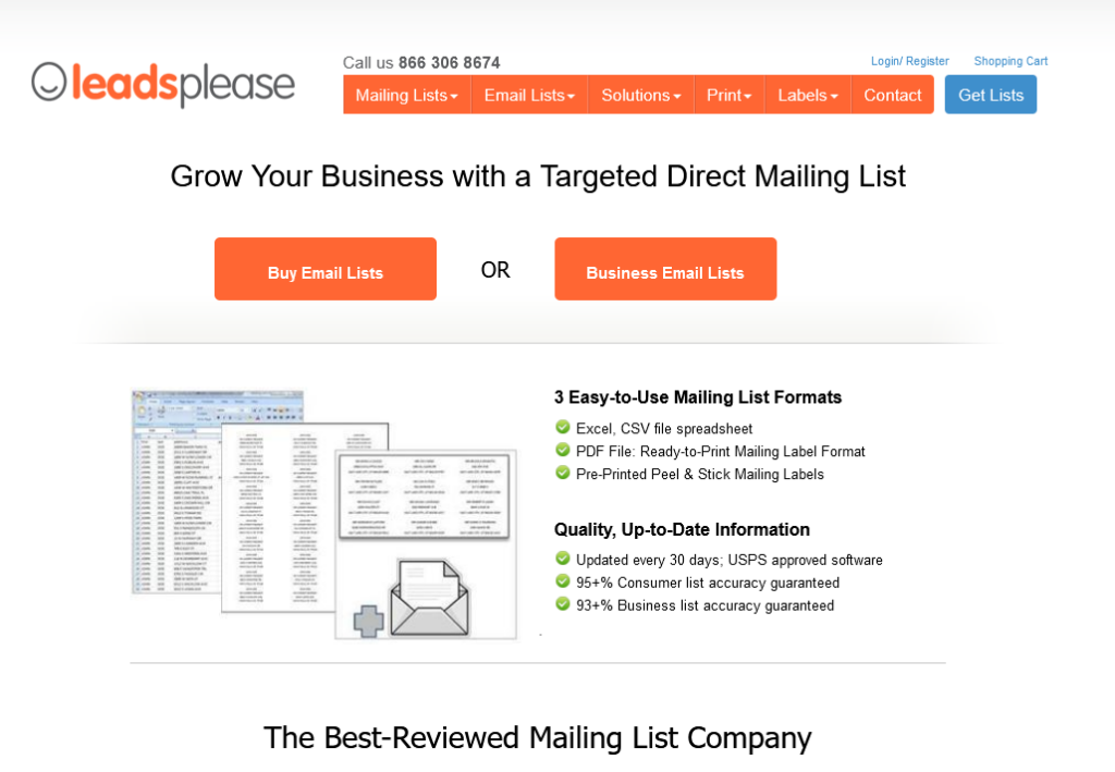 Top 5 Mailing List Companies for Direct Mail 2 Leads Please