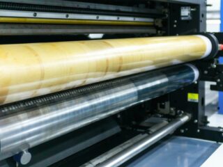 Lamination station with Catdi printing suppliers - Houston TX printing companies
