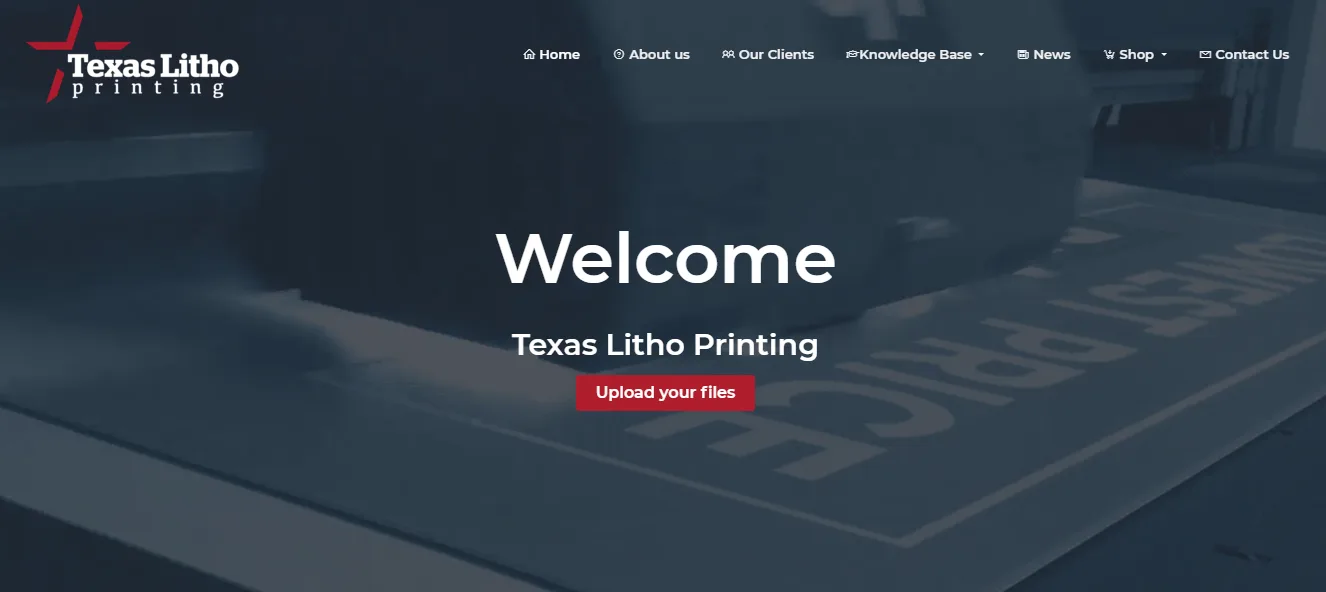 Texas Litho printing services in Houston, TX