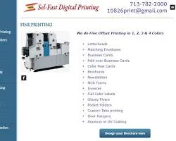 Sel-Fast Printing banner printing company